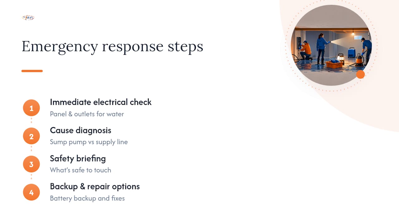 Get Emergency Help Before the Damage Spreads — overview diagram