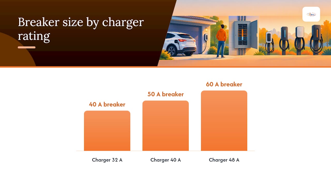How to Calculate the Correct Breaker Size Step by Step — overview diagram